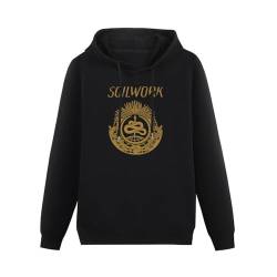 Troki Soilwork Snake Charcoal Authorized Long Sleeve Heavy Loose Board Pullover Hooded Hoodie Fluffy Men Size L von Troki