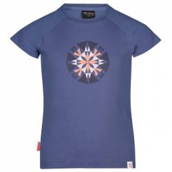 Trollkids - Girl's Senja T - T-Shirt Gr 128 blau von Trollkids