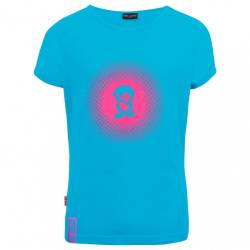 Trollkids - Girls Logo T - T-Shirt Gr 110 blau von Trollkids