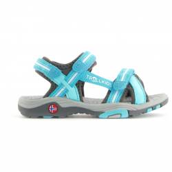 Trollkids - Girls Preikestolen Sandal - Sandalen Gr 30 bunt von Trollkids