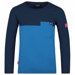 Trollkids - Kid's Bergen Longsleeve - Longsleeve Gr 104 blau von Trollkids