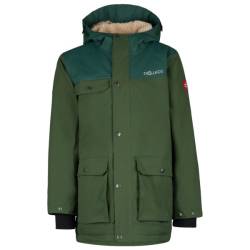 Trollkids - Kid's Gudvangen Jacket - Parka Gr 98 oliv/grün von Trollkids