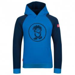 Trollkids - Kid's Stavanger Sweater - Hoodie Gr 128 blau von Trollkids