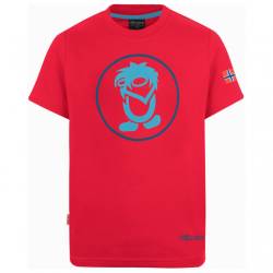 Trollkids - Kid's Troll T - T-Shirt Gr 104 rot von Trollkids