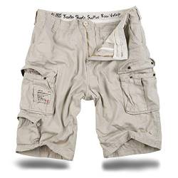 Trooper Cargo Shorts Lightning Edition - Old-White M von Trooper