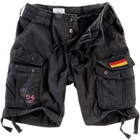 Trooper Cargoshorts Airborne Bermuda Baumwolle Sommer Shorts Kurze Hose Army knielang Unifarben, Camouflage, Cargo Shorts von Trooper