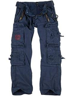 Trooper Royal Traveler Trousers, Herren Cargo Hose, Royal Blue 4XL von Trooper