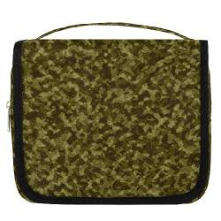 Camo Abstrakte Reise Kulturbeutel für Damen Herren Muster Сamo Waschbeutel Tasche Hängende Toilettenartikel Kosmetik Make-up Organizer, farbe, 4.7 L, Taschen-Organizer von TropicalLife