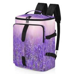 Lavender Field Sport Duffel Rucksack für Männer Frauen, Lavendel Wochenendtasche mit Schuhfach Tote Übernachtungstasche 47,5L für Sport Gym Reisen, farbe, 47.5L, Taschen-Organizer von TropicalLife