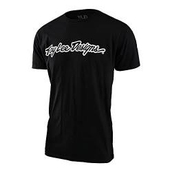 Troy Lee Designs Signature T-Shirt Herren schwarz von Troy Lee Designs