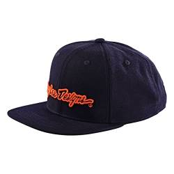 Troy Lee Designs Unisex Cappello Snapback Signature Baby Hut, Blu Arancione, Taglia unica von Troy Lee Designs