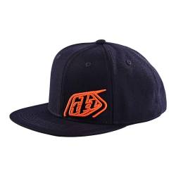 Troy Lee Designs Unisex Cappello Snapback Slice Baby Hut, Blu Arancione, Taglia unica von Troy Lee Designs