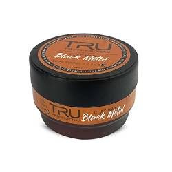 TRU Haarwachs Für Männer, Flexibles Haarstyling Mit Starkem Halt Für Täglichen Gebrauch 150ml (Clay Wax Black Metal) von Tru