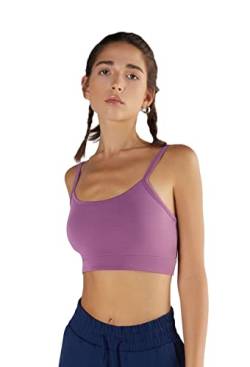 True North Damen Bustier Tencel Micromodal Sport BH Unterhemd Top-(Purble Nitro, M) von True North