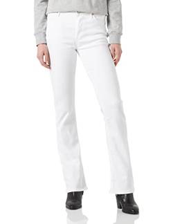True Religion Damen Becca Jeans, White, Regular von True Religion