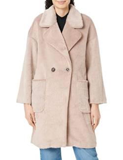 True Religion Damen Oversized Coat Mantel, Grau (Pearl 1761), 34 (Herstellergröße: XS) von True Religion