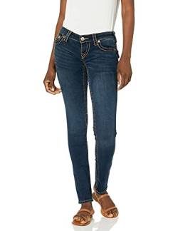 True Religion Damen Stella Skinny niedriger Taille Jeans, Indigo Upgrade, 32 von True Religion