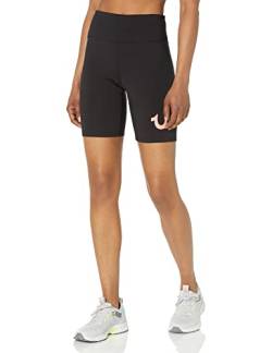 True Religion Damen Tr Gym Bikershorts, Schwarz (Jet Black), Mittel von True Religion