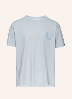 True Religion T-Shirt Horseshoe Print blau von True Religion