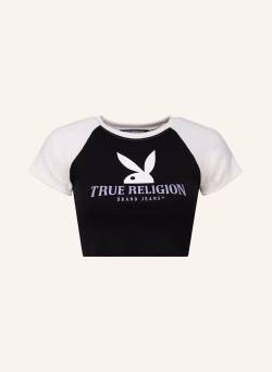 True Religion T-Shirt True Religion X Playboy schwarz von True Religion