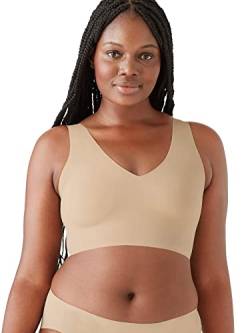 True & Co Damen True Body V-Ausschnitt BH, beige, 75C/D/80A/B/M von True & Co