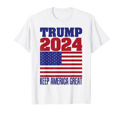 Trump 2024 Donald Trump Mike Pence 2024 T-Shirt von Trump 2024