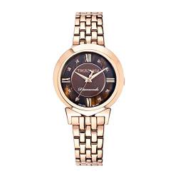 Trussardi Damen Analog Quarz Uhr mit Edelstahl Armband R2453105505 von Trussardi