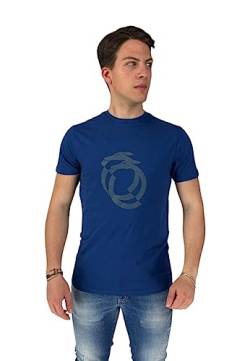 Trussardi T-Shirt mit kurzen Ärmeln TRU1MTS01, blau, Medium von Trussardi
