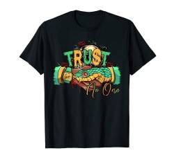 Vertraue niemandem, Snake T-Shirt von Trust No One