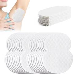 50 Stück Achselpads, Achsel Schweiß Pads, Achsel Schwitzen Pads Damen Herren, Schweißfeste Einweg-Unterarm-Pads Deodorant Unterarm-Schweiß-Patches Unisex unsichtbare Pads von TruuMe