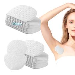 Achselpads, Achsel Schweiß Pads, Achsel Schwitzen Pads Damen Herren, Schweißfeste Einweg-Unterarm-Pads Deodorant Unterarm-Schweiß-Patches Unisex unsichtbare Pads, 30 Stück von TruuMe