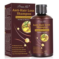 Haarwachstum Shampoo, Anti Haarausfall Shampoo, Haarshampoo, Anti Haarverlust Shampoo, Natürlicher Ingwershampoo Für Schnelleres Nachwachsen der Haare/Verhindert Haarausfall Für Männer und Frauen von TruuMe