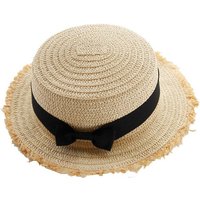 Truyuety Sonnenhut Frauen Männer Panama Hut, rollbare UV Sonnenhut, breite Krempe (1-St) von Truyuety