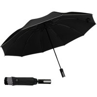 Truyuety Taschenregenschirm Regenschirm Sturmfest, Taschenschirm Automatisch AHerren und Damen von Truyuety