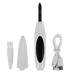 Tsadeer Elektrisch Beheizter Wimpernzange USB Aufladen Curling Kit Langlebig NatüRlicher Wimpernzange SchöNheits Werkzeuge Weiß von Tsadeer
