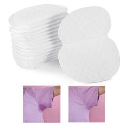 40 Pcs Achselpads Damen Herren, Achselpads Schweißpads, Underarm Sweat Pads, Nicht Sichtbare Anti Schweiß Pads Achsel, Schweißfreier Achselschutz für Schwitzende Frauen, Bequem, Geruchlos von Tsathoggua