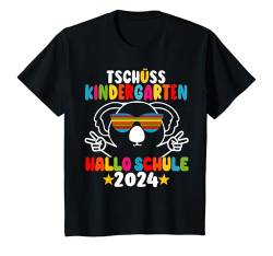 Kinder Tschüss Kindergarten Hallo Schule Kita Abgänger 2024 Koala T-Shirt von Abschied Kita Kitaabgänger 2024 Kindergarten Kiga
