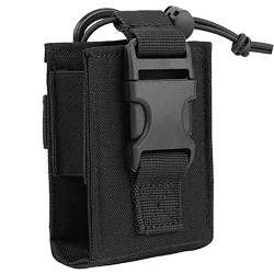 Tsffae Walkie-Talkie-Beutel, Interphone-Aufbewahrungstasche, Für Den Außenbereich, Kleiner Radiobeutel-Halter, Walkie-Talkie-taschenhalter, Mithelfer-Tasche von Tsffae