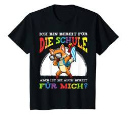 Kinder Einschulung Schulkind 2022 Schultüte Fuchs Schulanfang T-Shirt von Tshirt Schulkind Junge Mädchen Einschulung