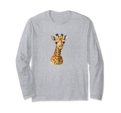 Baby Giraffe t shirt Druck Giraffen Handyhülle bunte Giraffe Langarmshirt von Tshirt Shirt T-Shirt Pullover Hoodie Sweater Style