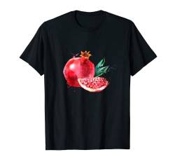 Frucht Motiv T Shirt, Damen T-shirt Herren, Granatapfel Obst T-Shirt von Tshirt Shirt T-Shirt Pullover Hoodie Sweater Style