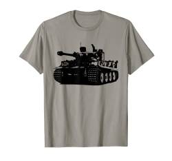 Panzer T-Shirt Tigerpanzer Motiv, Militär Armee Krieg Tank T-Shirt von Tshirt Shirt T-Shirt Pullover Hoodie Sweater Style