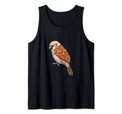 bunter Spatz tshirt Haussperling Vogel Geschenk Herren Damen Tank Top von Tshirt Shirt T-Shirt Pullover Hoodie Sweater Style