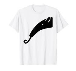 Ameisenbär Lecken Face Silhouette T-Shirt von TshirtDesigns