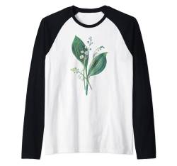 Maiglöckchen Pflanze Kunst Malerei T-Shirt Raglan von TshirtDesigns