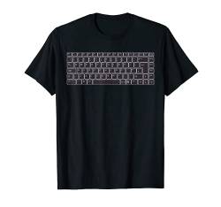 PC Computer Tastatur Tasten T-Shirt von TshirtDesigns