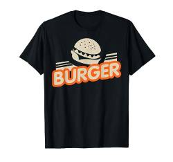 T-Shirt mit Burger-Logo T-Shirt von TshirtDesigns