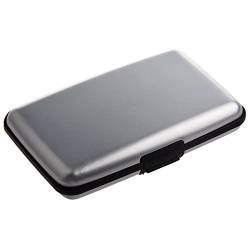 TsoLay Aluminium Etui Kreditkartenetui Schutzschale Metall Brieftasche Einheitsgroesse in silbernen von TsoLay