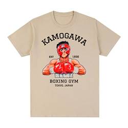 Hajime No Ippo Vintage T-Shirt Baumwolle Männer T Shirt Frauen T-Shirt Tops von Tubaxing