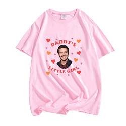 Pedro Pascal Tshirts Daddy is A State of Mind Grafik T Shirts Herren Damen Baumwolle T-Shirt Top color2,M von Tubaxing